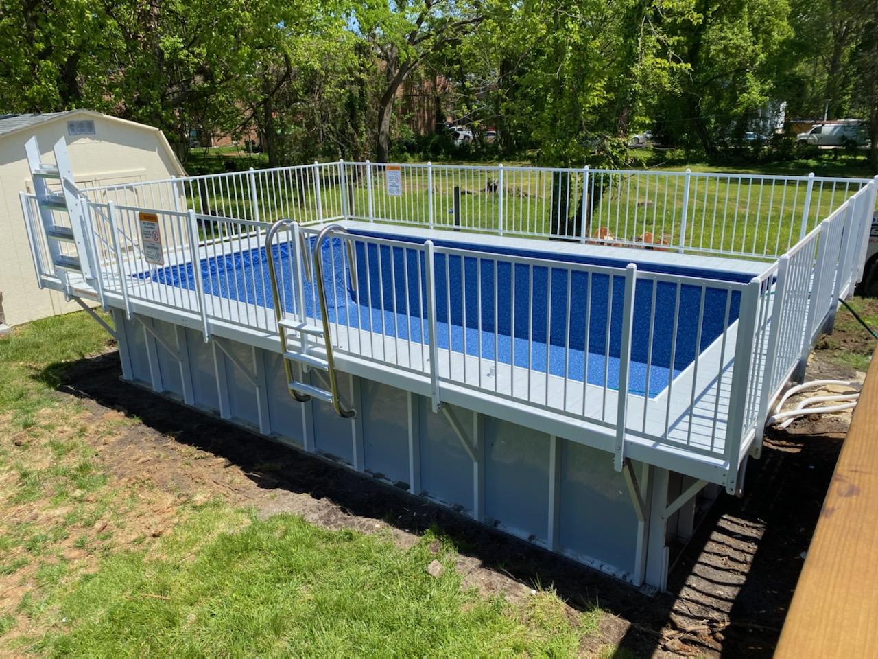 Before Kayak pool conversion